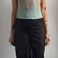 RARE ISSEY MIYAKE 90S A-POC KNIT TOP / UK 4-8