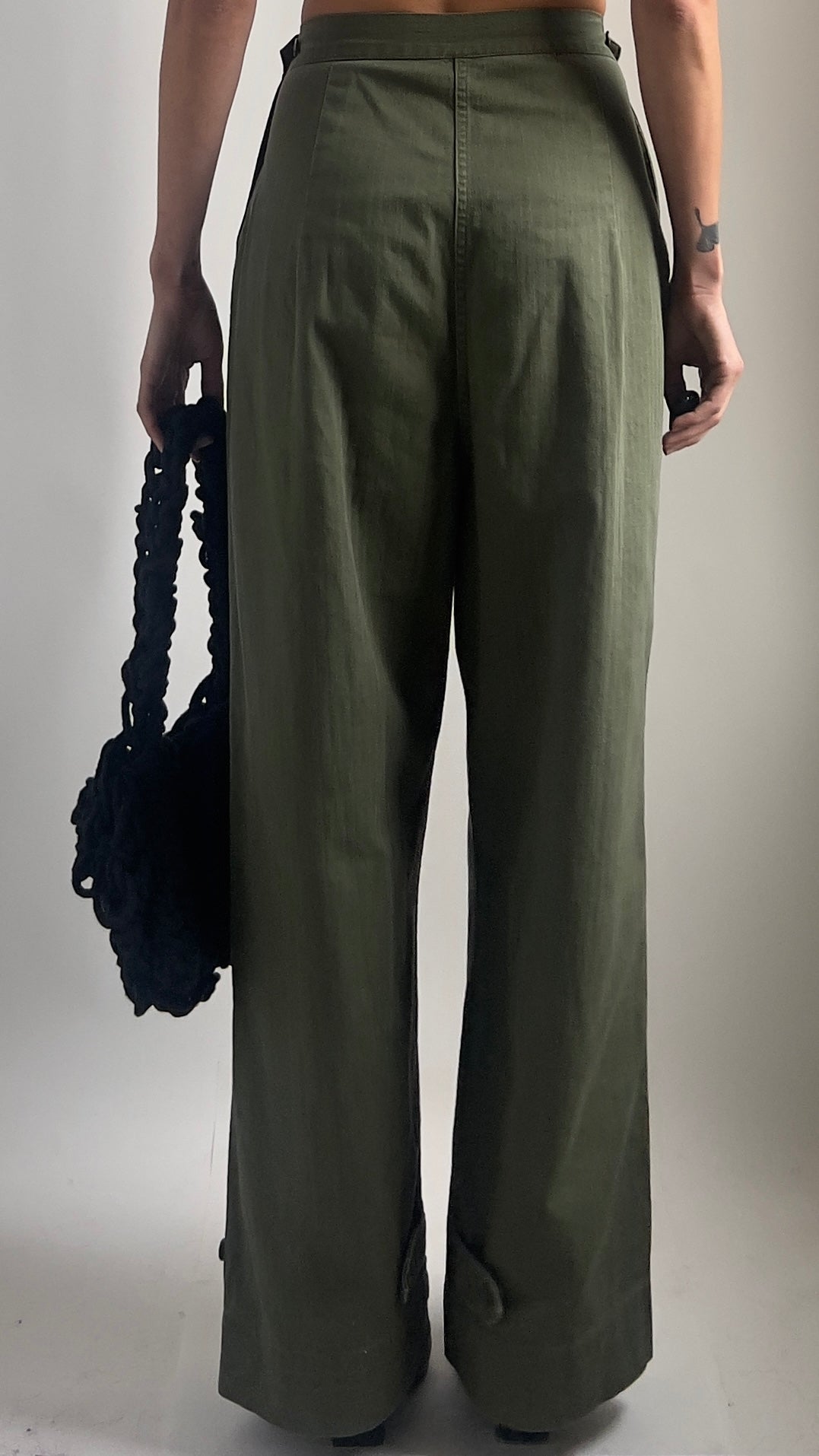 40S TWILL US MILITARY TROUSERS / UK 6-8