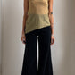 70S BLACK VELVET FLARES / UK 4-6