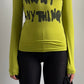 RARE 90S GRAFFITI MOSCHINO STRETCH TOP / UK 4-8