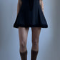 RARE EARLY 90S BLUMARINE BLACK MINI DRESS / UK 8